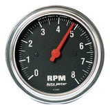 AutoMeter Traditional incandescent lighting illuminates around the perimeter of the dial 2499