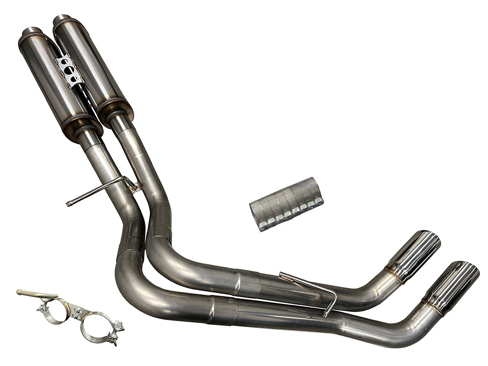 Speed Engineering Silverado & Sierra True Dual Exhaust System 2007-2019 (CREW & EXTRA CAB) "REAR EXIT" 25-1006-2 ETA 12/30/24