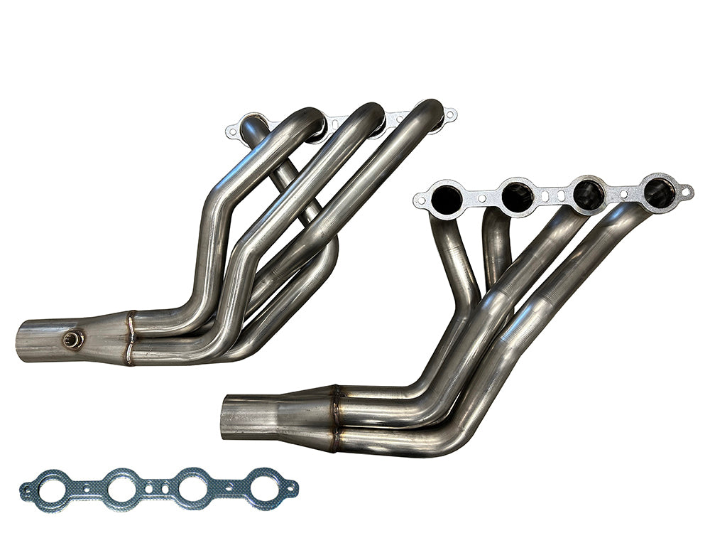 Speed Engineering LS Swap 1 7/8" Longtube Headers FOX BODY 1979-1993 & 1994-2004 FORD MUSTANG 25-1028