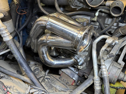 Speed Engineering LS Turbo Headers — "Truck Series" Forward Facing/Upward | 4.8L/5.3L/6.0L/6.2L LS Engines | 25-1036