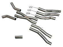 Load image into Gallery viewer, Speed Engineering C6 Corvette X-Pipe Kit 2005-2013 (LS2, LS3, LS7 ENGINES) 25-1053