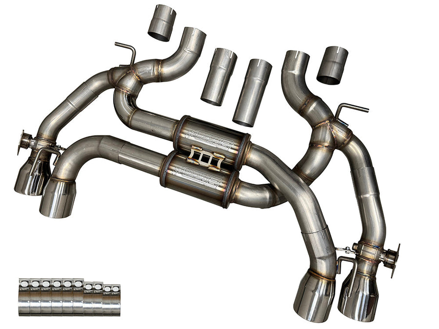 Speed Engineering Gen 6 Camaro Axle-Back Exhaust 6.2L NPP 25-1080