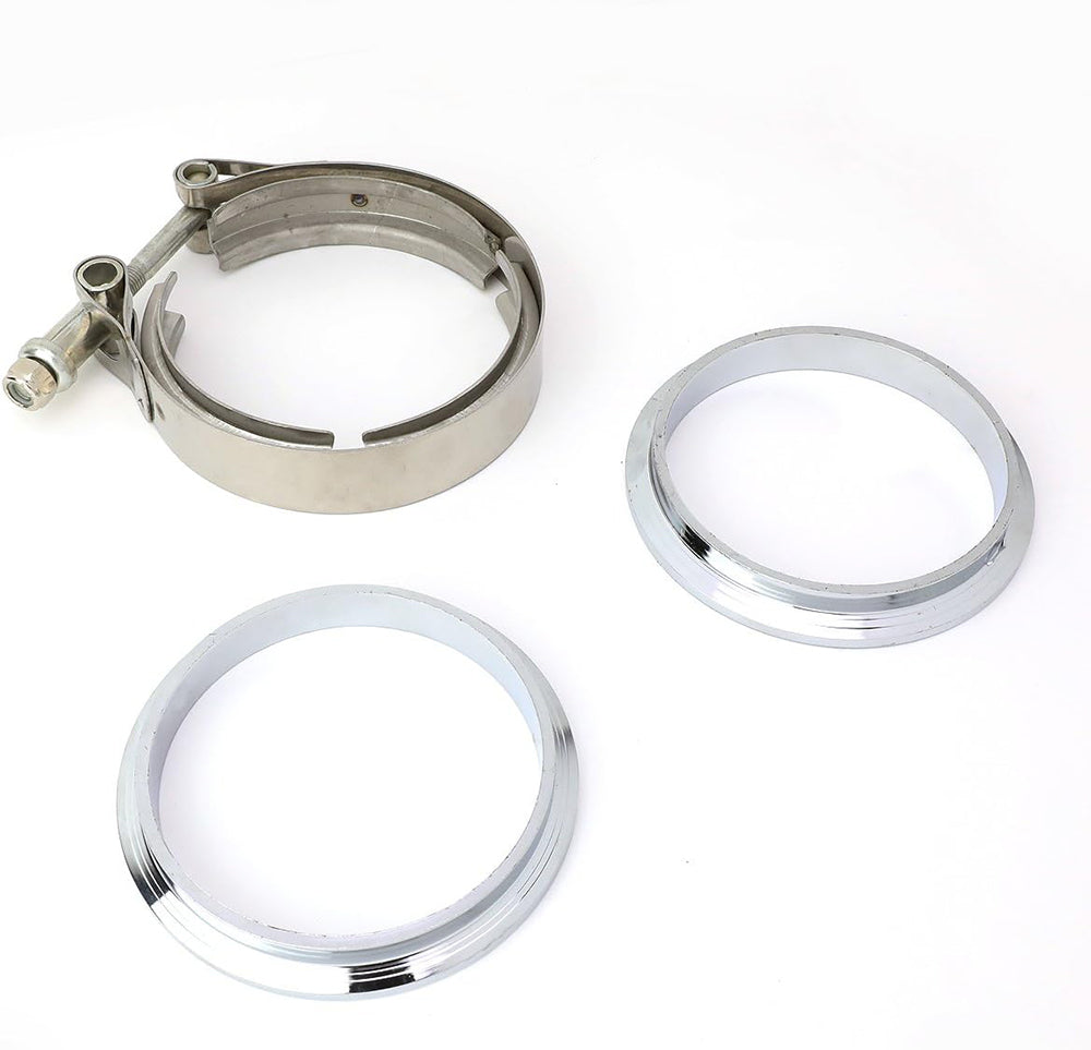 Speed Engineering 3" V-Band Clamp & Flanges — Large 8mm x 1.25 T-Bolt | 25-1094