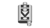 Speed Engineering Chambered Series Muffler 2.5" Inlet 13.5" 25-1096