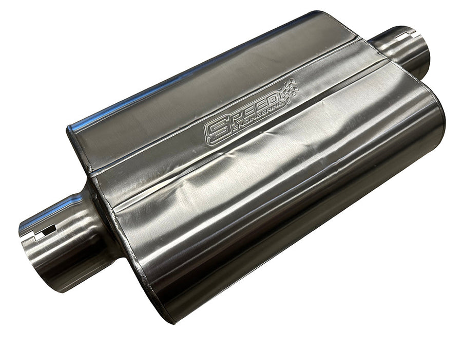 Speed Engineering Chambered Series Muffler 3" Inlet 13.5" 25-1097