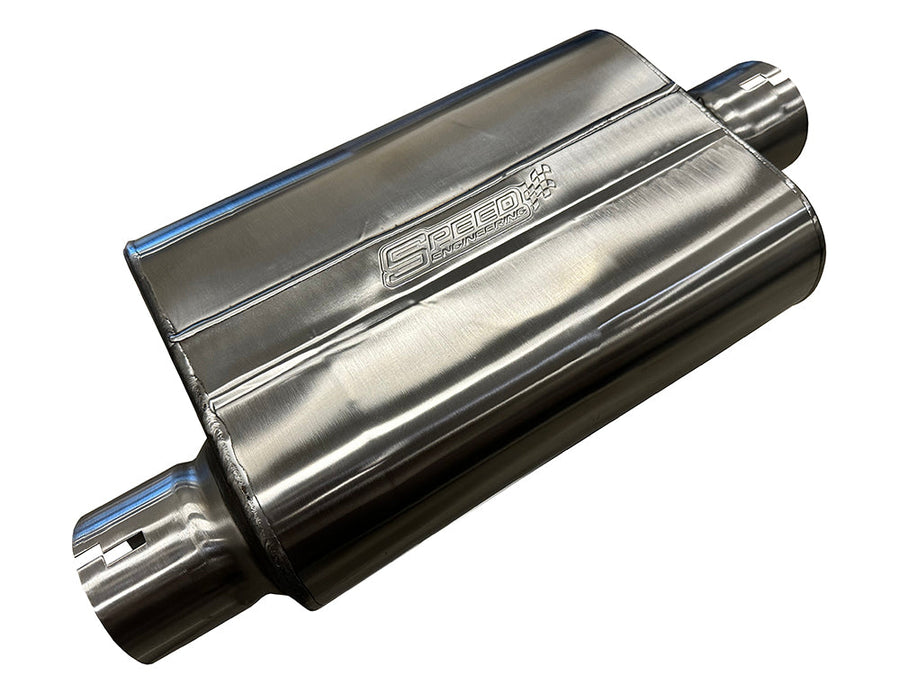Speed Engineering Chambered Series Muffler 3" Inlet 13.5" 25-1098