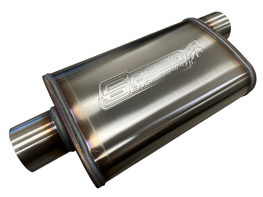 Speed Engineering Street Series Muffler 3" Inlet 14" 25-1102