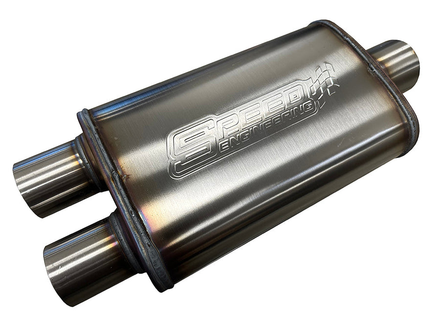 Speed Engineering Street Series Muffler 3" Inlet 14" 25-1103