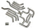 Speed Engineering Universal 3" Exhaust Builder Kit "Deluxe" (304 Stainless) LS Engine Swap 25-1112 ETA 5/29/26