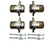 Speed Engineering Universal Ball Flange Collector Kit (3"Inlet/Outlet) Stainless 25-1141 ETA 6/30/26