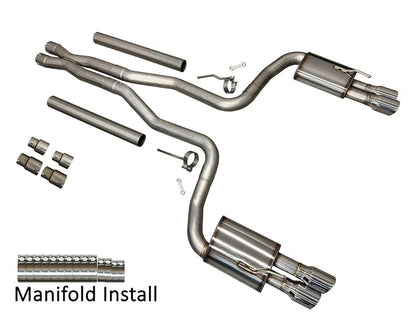 Speed Engineering True Dual Exhaust — 2008–2009 Pontiac G8 / 2011–2017 Chevrolet Caprice PPV / 2014–2017 Chevrolet SS Sedan | 25-1157