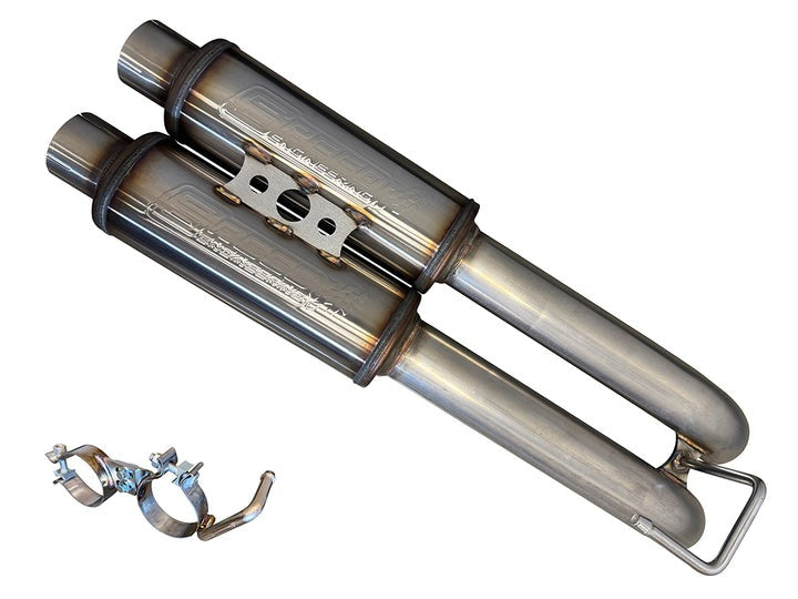 Speed Engineering Ford F150 True Dual Exhaust Kit 2011-2025 (Single Cab) "Axle Exit" (5.0L Coyote) 25-1171
