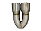 Speed Engineering Stainless 3" Dual Exhaust Tips — Equal Length | 4" Tip Diameter | 11" Length | 25-1215