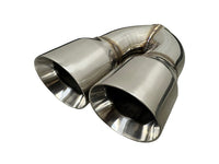 Speed Engineering Stainless 3" Dual Exhaust Tips "Equal Length" (11" Length, 4" Tip Diameter) 25-1215