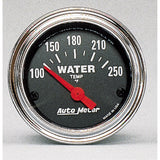 AutoMeter Traditional incandescent lighting illuminates around the perimeter of the dial 2532