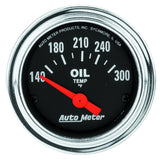 AutoMeter Traditional incandescent lighting illuminates around the perimeter of the dial 2543