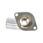 O-Ring Style Chrome Water Neck Fits 1967-1979 Chevrolet V8, has 1/2 Inch NPT Vacuum Switch Port Mr Gasket