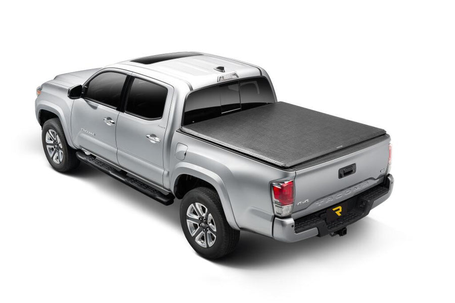TruXport Tonneau Cover Black 2016-2023 Toyota Tacoma 5 Foot Bed with or without Trail Special Edition Storage Boxes Truxedo