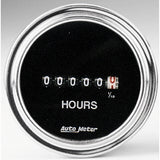 AutoMeter GAUGE, HOURMETER, 2 1/16