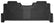Husky Liners 21-23 Ford F-150 CC SC / 2017 F-250 SD CC X-Act Contour Rear Floor Liners - Black