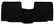 Husky Liners 2015 Ford Explorer WeatherBeater 2nd Row Black Floor Liner