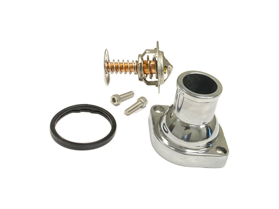 Speed Engineering LS Straight Aluminum Thermostat Chrome 26-1099