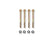 Fuel Bowl Screw & Gasket Kit for Primary Side on Models 4150, Model 4160, Model 4175 and Model 4500 Holley