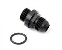 Fuel Inlet Fitting Short -6AN Male Fuel Inlet Fitting (Black ) with -8AN O-Ring Threads for 4150 Ultra XP Fuel Bowls Holley