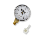 Vacuum Gauge 2 0-30 PSI 1/8 NPT Brass Fitting Holley