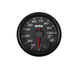 Analog Style Oil Pressure Gauge Black 2-1/16 Oil Pressure 10-100 PSI-Logo Holley