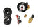 Analog Style Oil Pressure Gauge White 2-1/16 Oil Pressure 10-100 PSI-Logo Holley