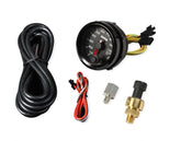 Analog Style Fuel Pressure Gauge Black 2-1/16 Fuel Pressure 0-100psi-logo Holley