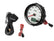 Analog Style Speedometer White Face, 3-3/8 160 MPH GPS Speedometer (with Odometer) Holley