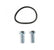 O-Ring Style Chrome Water Neck Fits 1955-1965 Chevrolet V8 Mr Gasket