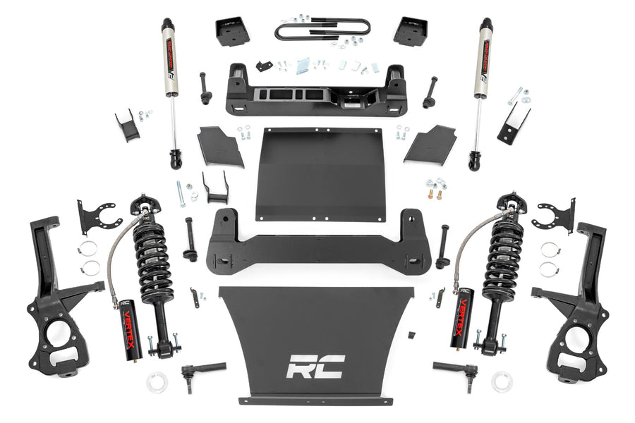 6 Inch Lift Kit | Mono Leaf Rear | Vertex/V2 | GMC Sierra 1500 2WD/4WD (19-24)