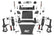 6 Inch Lift Kit | Mono Leaf Rear | Vertex/V2 | GMC Sierra 1500 2WD/4WD (25-26)