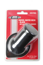 GM LS Water Neck Swivel 30 Degree Angle Black Fits 1997-2020 GM Gen III/IV LS Based Engines Mr Gasket