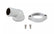 Water Neck Swivel 30 Degree Angle Chrome Fits 1997-2020 GM Gen III/IV LS Engines Mr Gasket