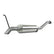 MBRP 04-11 Chevy Colorado / GMC Canyon Cat Back Before Axle Turn Down Alum Exhaust