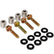 Adapter Kit For Airforce Manifold Retain Your LS-1 Style Injectors With Your Pn 2702 Airforce Manifold MSD Ignition