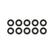 O-Ring Service Kit For Airforce 2701/02 O-Ring Kit That Seal The Bolts That Hold The Manifold To The Cylinder Head When Using An Atomic Airforce Manifold Pn 2701 Or 2702 MSD Ignition