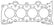 Cometic Honda Civic/CRX SI/ SOHC 77mm .030 inch MLS Head Gasket D15/16