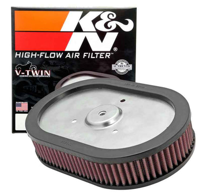 K&N 10-12 Harley-Davidson FLHXSE/FLSTSE / 11-12 FLHTCUSE / 11 FLTRUSE Replacement Air Filter