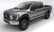Black Forge Pocket/Rivet Textured Finish 4-Pc Fender Flare Set For 17-22 Ford F250/350/450 Bushwacker