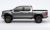 Black Forge Pocket/Rivet Textured Finish 4-Pc Fender Flare Set For 17-22 Ford F250/350/450 Bushwacker