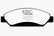 EBC 07 Cadillac Escalade 6.2 2WD Greenstuff Front Brake Pads
