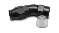 Vibrant Performance 30 Degree High Flow Hose End Fitting for PTFE Lined Hose, -10AN 28310
