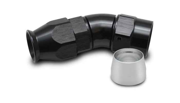 Vibrant Performance 30 Degree High Flow Hose End Fitting for PTFE Lined Hose, -10AN 28310