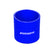 Mishimoto 2.5 Inch Blue Straight Coupler