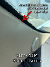 CTS3 Pillar Display Mount for 2007.5-2014 Silverado/Sierra 2500/3500 Edge Products